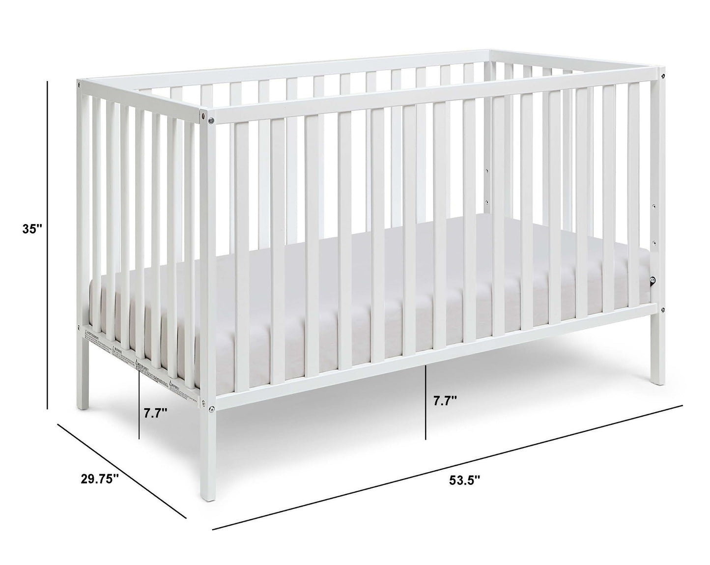 Suite Bebe Palmer 3 in 1 Convertible Crib - Quick Ship, Natural