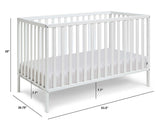Suite Bebe Palmer 3 in 1 Convertible Crib - Quick Ship, Natural Suite Bebe