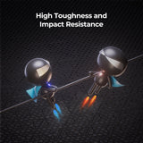 Creality PPA-CF 3D Printer Filament RFID, 15% Carbon Fiber Content High-Performance Nylon, Heat Resistance,Low Warpage, 1Kg Spool(2.2lbs) for 3D Printers (Black) Creality