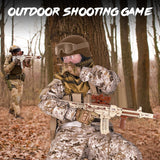 VATOS Wooden Gun Puzzles, 3D Wooden Puzzles Gun for Adult with Foam Soft Bullet, Electric Wooden M416 Model Rifle Puzzle Toy Guns, Wood Puzzles DIY Building Kits for Adult Christmas Birthday Gift VATOS