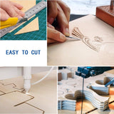 Cassny Unfinished Wood Pieces,30 Pack Basswood Sheets 1/16,Basswood Plywood Wood Sheets for Crafts,Perfect for Painting,Drawing,Laser,Wood Engraving,Wood Burning and CNC Cutting (12 x 12 inch-1.5mm) Cassny