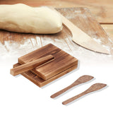 Binyalir Wooden Tortilla Presser, Tortilla Press Wood Multifunction Nonslip Wooden Handle Fine Workmanship Dough Pressing Tool Tool to make Indian style Chapati, Tortilla, Roti Binyalir