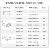 Small Square Tablecloth 36 x 36 Inch Washable Polyester Table Cloth Solid Pink Heavy Duty Fabric Coffee Table Cover for Dining Home Kitchen Party Wedding eeivs