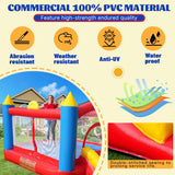Hongcoral Bounce House, PVC Commercial Inflatable Bounce House with Blower for Kids and Adults, Blow up Bounce Castle for Indoor Outdoor Backyard Hongcoral