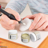 80,000Grit Diamond Polishing Lapping Compound Polish Paste with 25% Diamond Powder (0.1 Micros) for Metal Silver Chrome Glass Marble Resin Rock Watch Jewelry Gemstone - 50G (1.76 Oz) DSmart