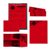 Astrobrights 491619 Astrobrights Multipurpose Paper 24 lbs 8.5-Inch x 11-Inch Re-Entry Red Neenah