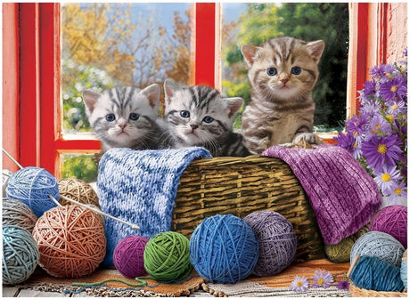 Knittin' Kittens EuroGraphics