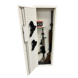 V-Line Ind. Wall Closet Vault Plus Security Safe Gun Safe and Money Safe This Safe Provides Security for Your Firearms and Valuables,Simplex Lock Fits Between 2 Wall Studs,White V-Line