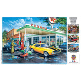 MasterPieces - 1000 Piece Jigsaw Puzzle, Pop’s Quick Stop, Fun for Adults, Family, Kids, Matte Finish, 19.25" x 26.75 Masterpieces
