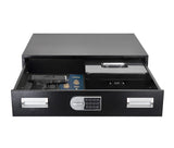 Under Bed Gun Safe Drawer for Pistol - Long Storage Case for Car Trunk Gun Storage - Pistol Safes for Home Jewelries and Pistols, Horizontal Gun Safe POCHAR