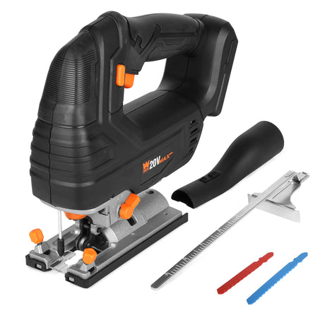 WEN Cordless Jigsaw, Brushless with Variable Speed (Tool Only, 20V Max Battery Not Included) (20667BT) WEN