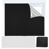 Blackout Blind Curtains, Portable 100% Blackout Shades, 78" x 59" Black Out Blinds for Window, TemporaryWindow Cover with Hook and Loop Tape for Travel Bedroom Nursery Cars RUGLAMZHIP