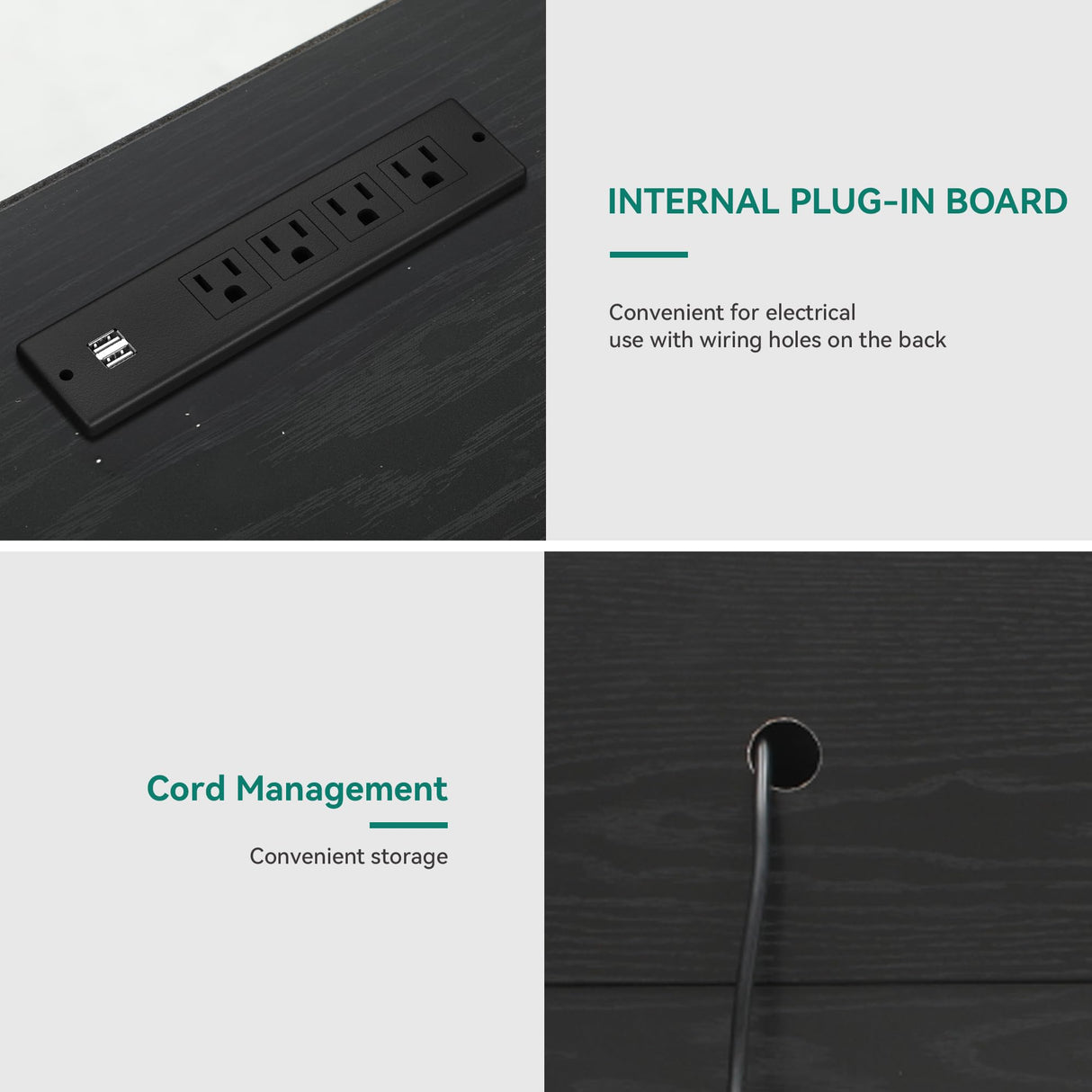 YITAHOME TV Stand for 75/80 Inch TV, Entertainment Center, TV Cabinet with Drawers and Power Outlet, Black TV Console for Living Room Furniture (70 Inch Lenght 30 Inch High) YITAHOME