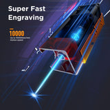 Acmer Laser Engraver,P1 S PRO 6W Laser Cutter and Engraver Machine Laser class 4 for Wood, Metal, Acrylic, Leather ACMER