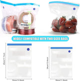 AMOLEN 3D Printer Filament Storage Bag Vacuum with Two Sizes - Spool Storage Sealing 12 Bags Dust Proof Humidity Resistant for Keeping Filament Dry 45PCS Total AMOLEN