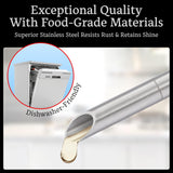 Premiala 304-Stainless Steel Meat Injector - With Marinade Straw! 4 Needles, Spare Orings, Ebook, Spares Available! The Original 2oz Marinade Injector Syringe Kit Creates Juiciest Turkey and BBQ Ever! Premiala