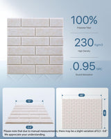 Soundproof Wall Panels, Kuchoow Sound Proof Panels for Walls, 12 Pack High Density Acoustic Panels Sound Absorbing Self-Adhesive, Acoustic Wall Panels for Walls Door Ceiling 12" X 12" X 0.4" Beige Kuchoow