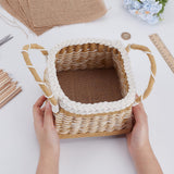 FREEBLOSS Woven Basket Kit - DIY Basket Weaving Supplies - Rustic Style - Adults - Not Foldable FREEBLOSS