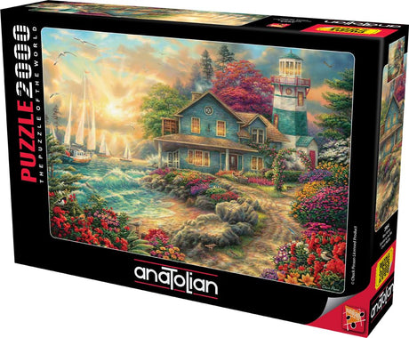 Anatolian Puzzle - Sunrise by The Sea, 2000 Piece Puzzle, #3964 Anatolian
