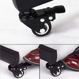 Yaheetech Mobile TV Stand with Wheels, Adjustable Rolling TV Cart for 32 to 75 inch LCD LED Screen TV w/Storage Shelves and Heavy Duty Base, Holds up to 110 Lbs, Max VESA 600x400mm Yaheetech