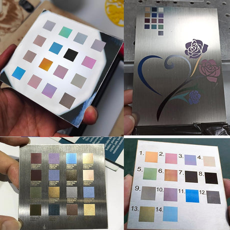 ComMarker US Stock B4 60W JPT Mopa Fiber Laser Engraving Machine with 5in1 Rotary,Support Lightburn Laser Engraver,2Lens Color Marking Machine for Stainless Steel,Silver,Tumbler,Jewelry ComMarker