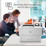 HP LaserJet Enterprise M507n Monochrome Printer with built-in Ethernet (1PV86A), White HP