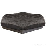 Jack & June Hexagonal Cedar Sand Box Playset Jack and June