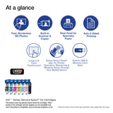 Epson Expression Photo XP-8800 Wireless Printer with 6-Color Claria Ink System, Borderless Printing up to 8.5" x 11", Fast 4" x 6" Photo Printing, 4.3" Color Touchscreen, Built-in Scanner and Copier Epson