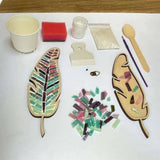sjljzxd Mixed Colour Leaf Mosaic Kit, Creative DIY Colourful Home Decoration Mosaic Tiles for Crafts, Mosaic Kits for Adults Glass Mosaic Pieces Kit Mosaic Making Supplies Puzzle sjljzxd