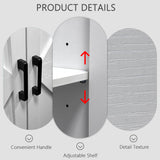 TIMWNER 71” Arched Bookshelves, Tall Wood Bookcase with Lower Cabinet, Modern Pantry Storage Cabinet Bookshelf for Kitchen, Living Room,Office,White TIMWNER