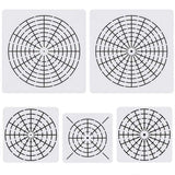 5 Pieces Mandala Dot Painting Tool Stencils Template Set, 8/12/16 Segment Creative Mandala Stencils Reusable Painting Stencils for DIY Painting Art Projects On-Airstore