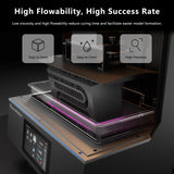 Apexmaker 3D Printer Resin ABS Like & Water Wash Resin, 1000g, High Precision Quick Curing Water Wash ABS Like Photopolymer Resin, 395-405nm UV Curing 3D Printing Liquid for LCD DLP SLA 3D Printers ApexMaker