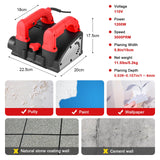 YJINGRUI 110V Electric Wall Planer Handheld Power Wall Scraper Wall Shovel Machine for Wallpaper Paint Putty, 90° No dead Angle YJINGRUI