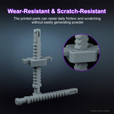 RESIONE ABS-Like 3D Printer Resin: Tough74 V2 3D Printing Resin with No Precipitation & Stable Printing - Wear-Resistant, Scratch-Resistant, Wide Compatibility with LCD/DLP 3D Printers RI RESIONE