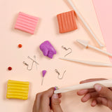 Incraftables Polymer Clay Kit (24 Colors Soft Block). Modeling Oven Bake Clay Kit for Adults, & Kids with Sculpting Tools. Non Toxic Molding Polymer Starter Baking Set for Jewelry Making Incraftables