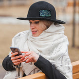 30 Pcs Fabric Iron-on Blank Patches with Black Border Sublimation Blanks Patches Blank Sublimation Hat Patches for DIY Crafts Clothes Caps T-Shirt Bags Backpack Uniforms(3 Shapes) Hariendny