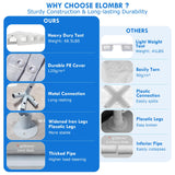 2025 Upgraded 10'x30' Party Tent, Outdoor Tents for Parties, Wedding, Birthday, Large Canopy Tent with Walls and Transparent Windows, White Event Gazebo Tent for Backyard, Garden, Patio, 8 Sidewalls ELOMBR