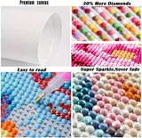 5D Dinosaur Diamond Art 12x16 Inch Full Drill Diamond Painting Kits for Adults & Beginners - DIY Art Crafts for Relaxation and Home Wall Decor 695A WoodArtSupply