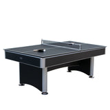 Hathaway Maverick II 7-Foot Pool and Table Tennis Multi Game with Blue Felt and Black Table Tennis Surface. Includes Cues, Paddles and Balls Hathaway