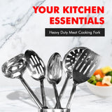 Chef Craft Select Meat Cooking Fork, 12 inch, Stainless Steel Chef Craft