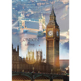 Trefl London at Dawn 1000 Piece Jigsaw Puzzle Red 27"x19" Print, DIY Puzzle, Creative Fun, Classic Puzzle for Adults and Children from 12 Years Old Trefl