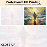 Jesus Paint by Numbers Kit - Adults Religious Belief Artwork Prints on Canvas 16x20 in Rebotipy