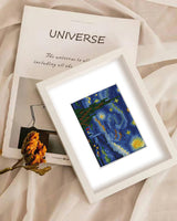 PeakLuv 12Pcs Small Diamond Art Kits Small Diamond Painting Kits, Classic Masterpiece Mini Diamond Art Kits for Beginners, Square Drill Mini Gem Painting 1-Hour Painting for Home Desktop Decor, 6X7in PeakLuv