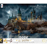 Ceaco - Thomas Kinkade - Harry Potter - Hogwart's Castle - 1500 Piece Jigsaw Puzzle Ceaco