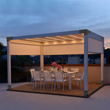 Pergola Brackets Kit 4x4(Actual: 3.5x3.5'') Pergola Kit with Brackets 3-Way Right Angle Corner Bracket Woodworks DIY Post Base Kitp Semoprus