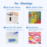 NAIMOER Owl Diamond Painting Kits for Adults, DIY 5D Diamond Painting Animals, Full Drill Bird Diamond Art Kits Perfect for Relaxation and Home Wall Decor 30x40cm NAIMOER