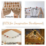 Twin Floor Bed with Fence Rails by Harper & Bright Designs - White Montessori House Bed for Kids Harper & Bright Designs