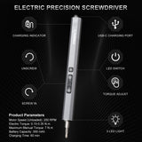 STREBITO Mini Electric Screwdriver Set 144-Piece Electric Precision Screwdriver, 3.7V Power Screwdriver Cordless, Rechargeable Small Electric Screwdriver Kit, PC Electronic Phone RC Drone Repair Tool STREBITO