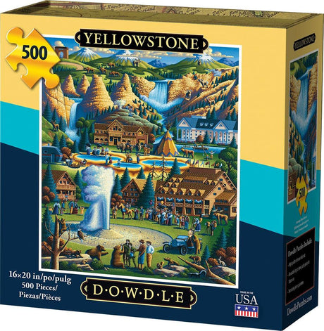 Dowdle Jigsaw Puzzle - Yellowstone National Park - 500 Piece D·O·W·D·L·E
