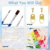 Aestalrcus Butterfly Paint by Numbers Kit for Adults, Butterfly Paint by Numbers, Adult Paint by Number Flowers Gifts and Home Decor 16 x20 Inch Aestalrcus